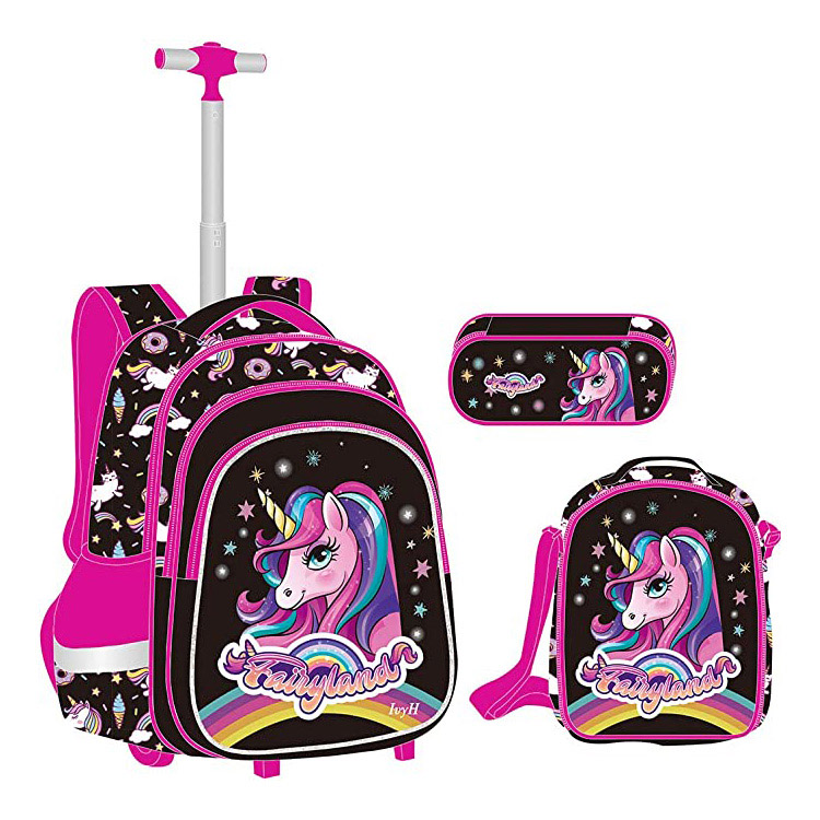 Avantaj nan Compact Kids Rolling Luggage?