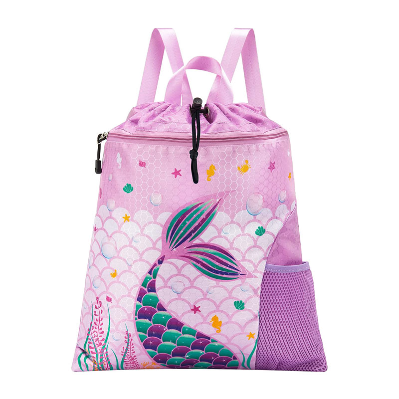 Cho vann Mermaid Gym Drawstring Bag