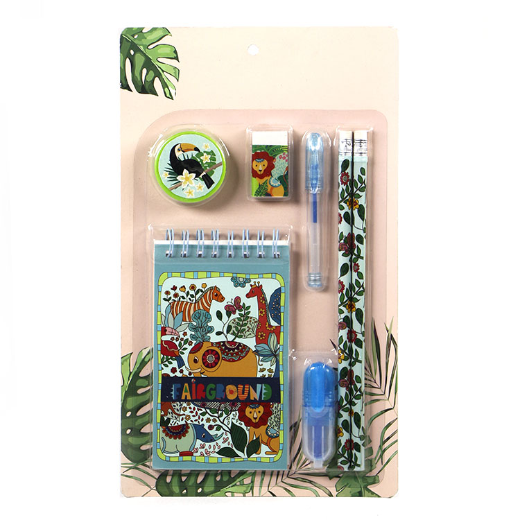 Pwomosyon Top Seller Cartoon Stationery Set